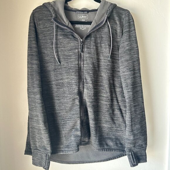L.L. Bean Jackets & Blazers - LL Bean Women's PrimaLoft ThermaStretch Fleece Full-Zip Hoodie